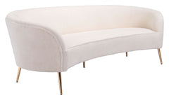 Zuo Modern Luna Sofa Cream 101850