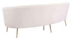 Zuo Modern Luna Sofa Cream 101850