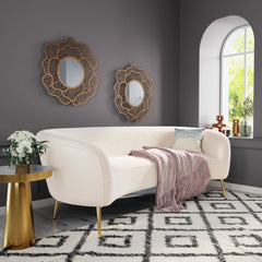 Zuo Modern Luna Sofa Cream 101850