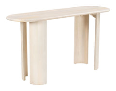 Zuo Modern Risan Console Table Natural 109854