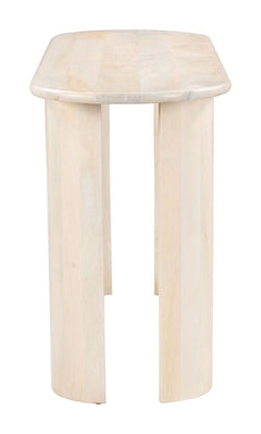 Zuo Modern Risan Console Table Natural 109854