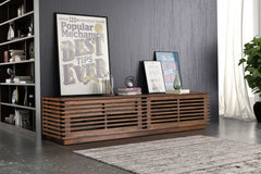 Zuo Modern Linea Wide Entertainment Stand Walnut 199052