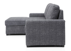 Whiteline Elga Sectional Bed Dark Grey SL1708F-DGRY