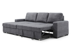 Whiteline Elga Sectional Bed Dark Grey SL1708F-DGRY